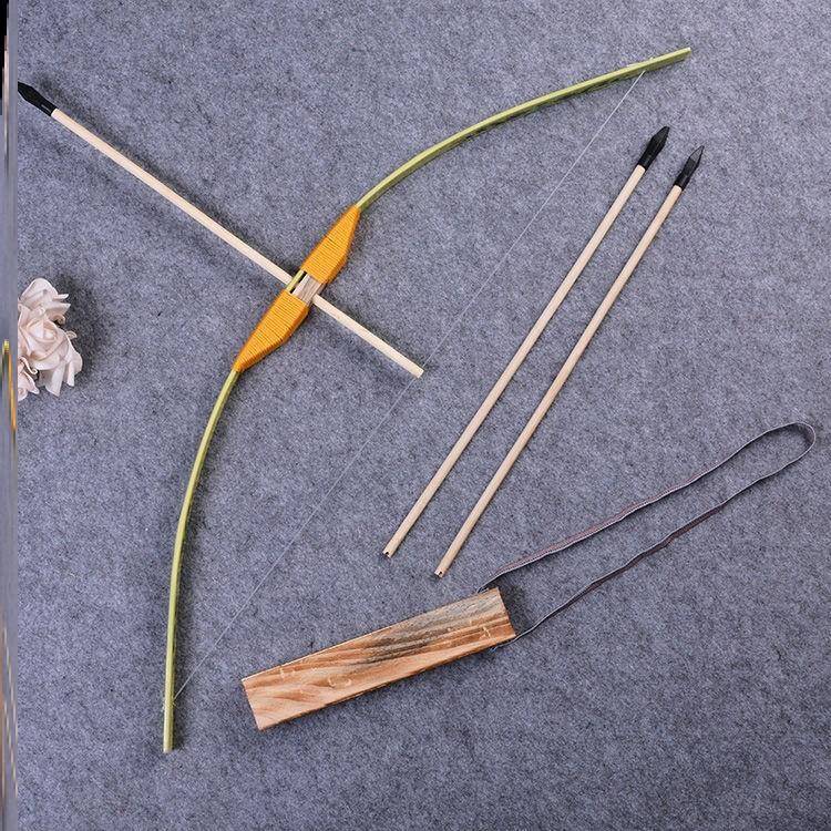 70CM DRAGON BOW + 3 RUBBER ARROW + ARROW BOX